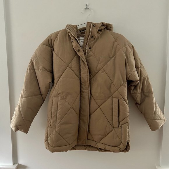 Madewell Holland Quilted Puffer Parka - Picture 1 of 3